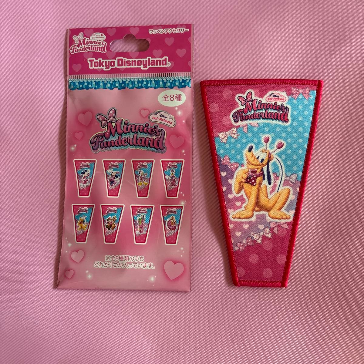 パルパルーザ ミニーのファンダーランド プルート ワッペン