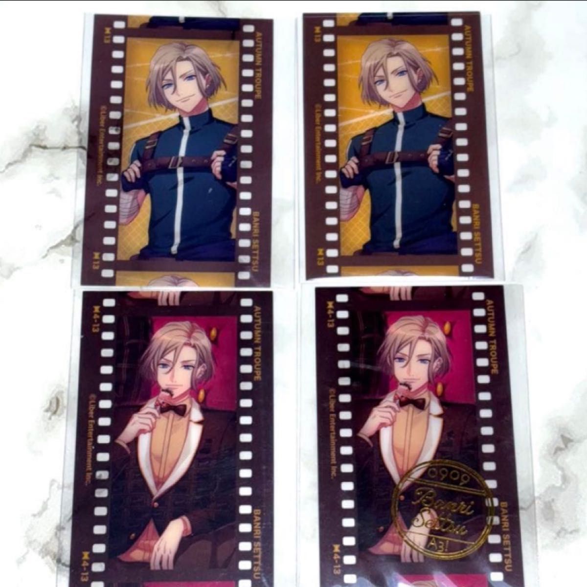 a3 摂津万里 フィルム 箔押し バレンタイン 秋組 新品｜Yahoo!フリマ