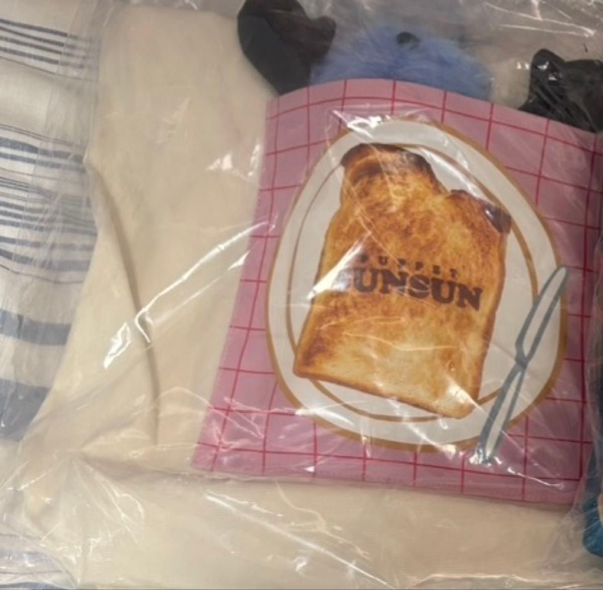 一番くじ パペットスンスン PUPPET SUNSUN B賞 ぬいぐるみ付トート