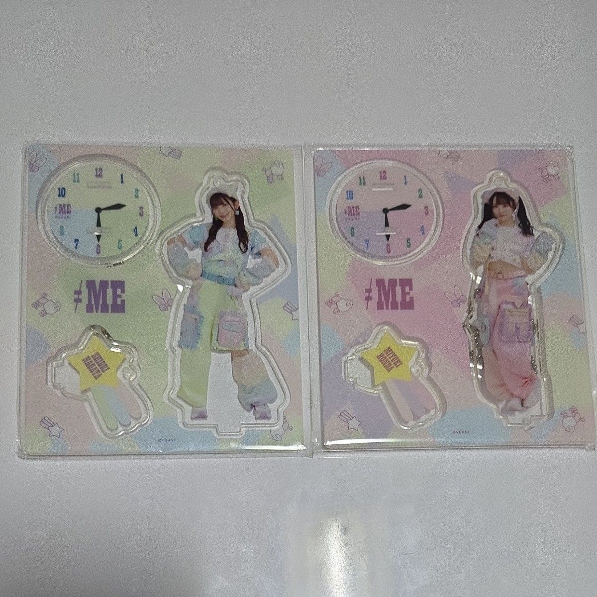 アクリルスタンド 永田詩央里 本田珠由記 2時半ろけんろー ≠ME