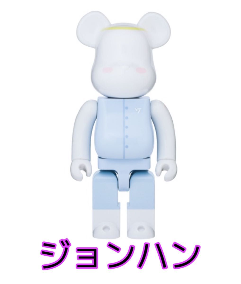 新品【ホシ】seventeen BE@RBRICK ベアブリック 100% メディコムトイ