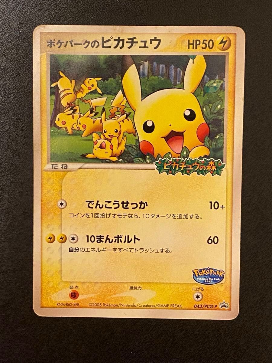 ポケパークのピカチュウ 未開封 PCG-Pプロモカード 043/PCG-P