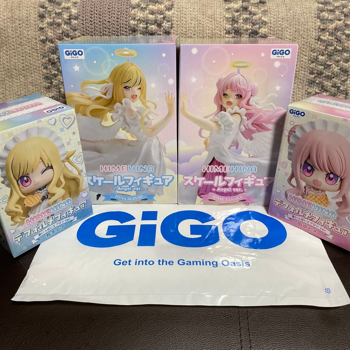 HIMEHINA スケールフィギュア デフォルメフィギュア 4種 GIGO限定 GIGO