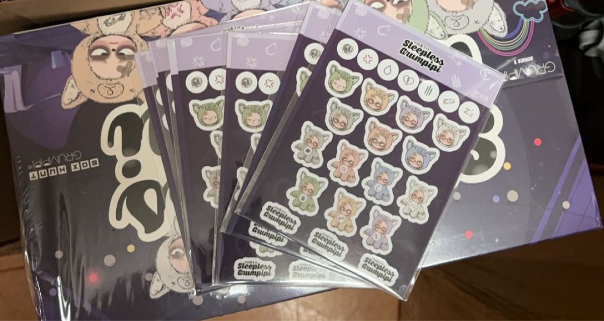 Sleepless Grumpipi グランピピ アソート ボックス アソートBOX 失眠