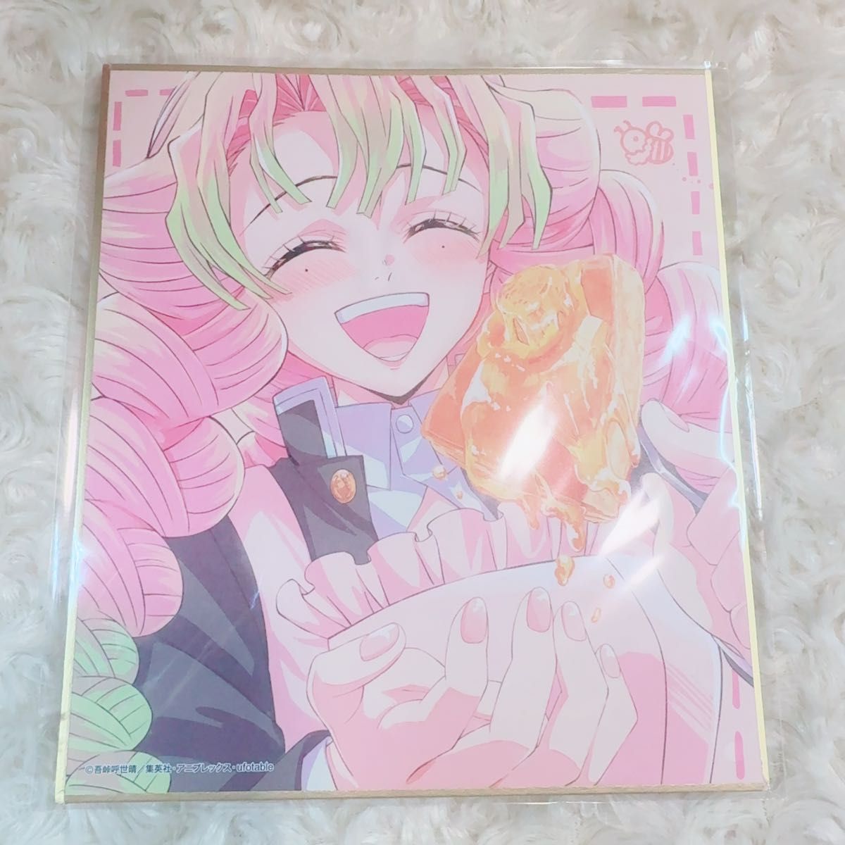 鬼滅の刃 特別放送版 2025 提供イラスト複製ミニ色紙 柱稽古編 甘露寺