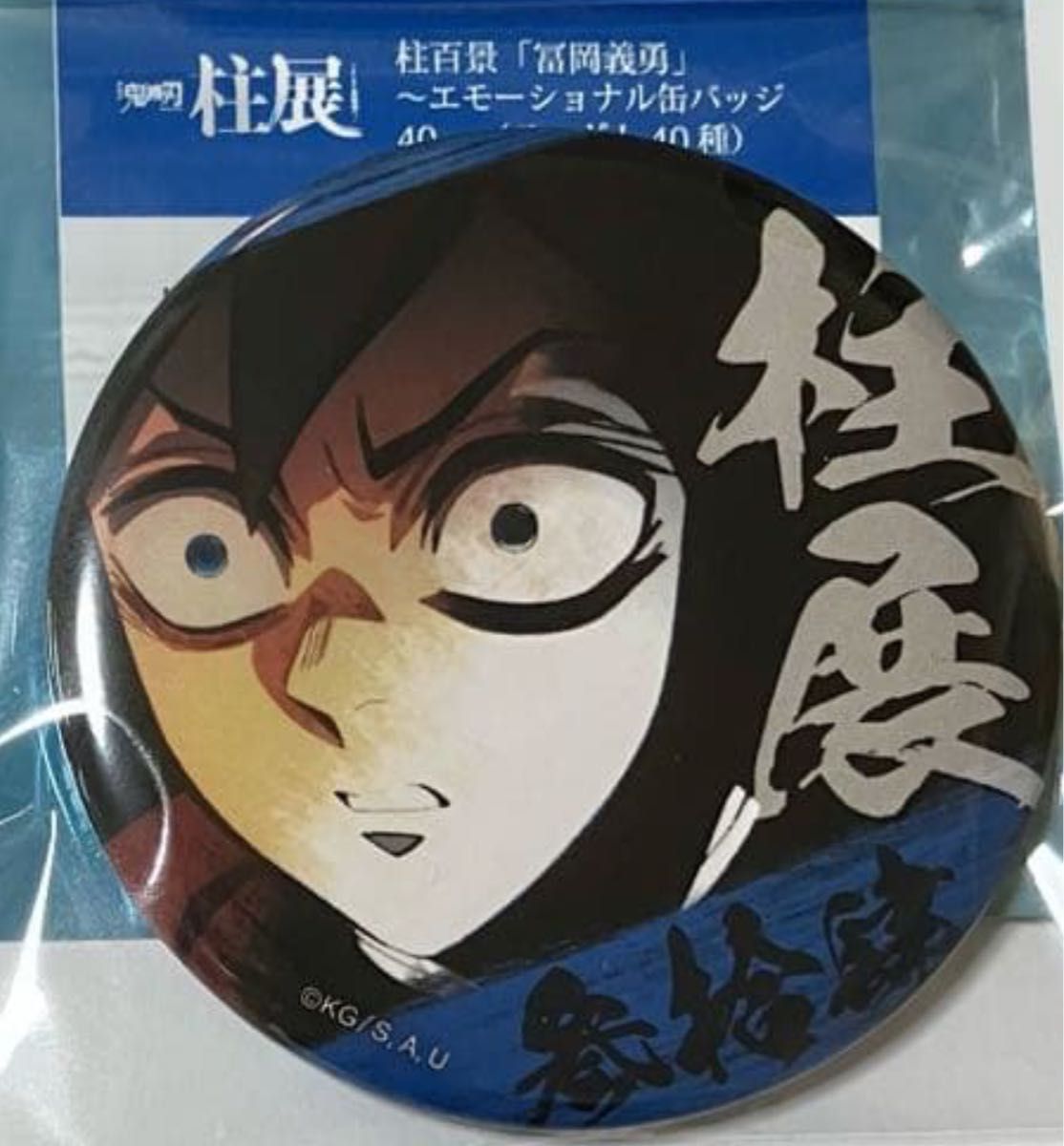 鬼滅の刃 不死川実弥 冨岡義勇 柱展 柱百景 エモーショナル 缶バッジ