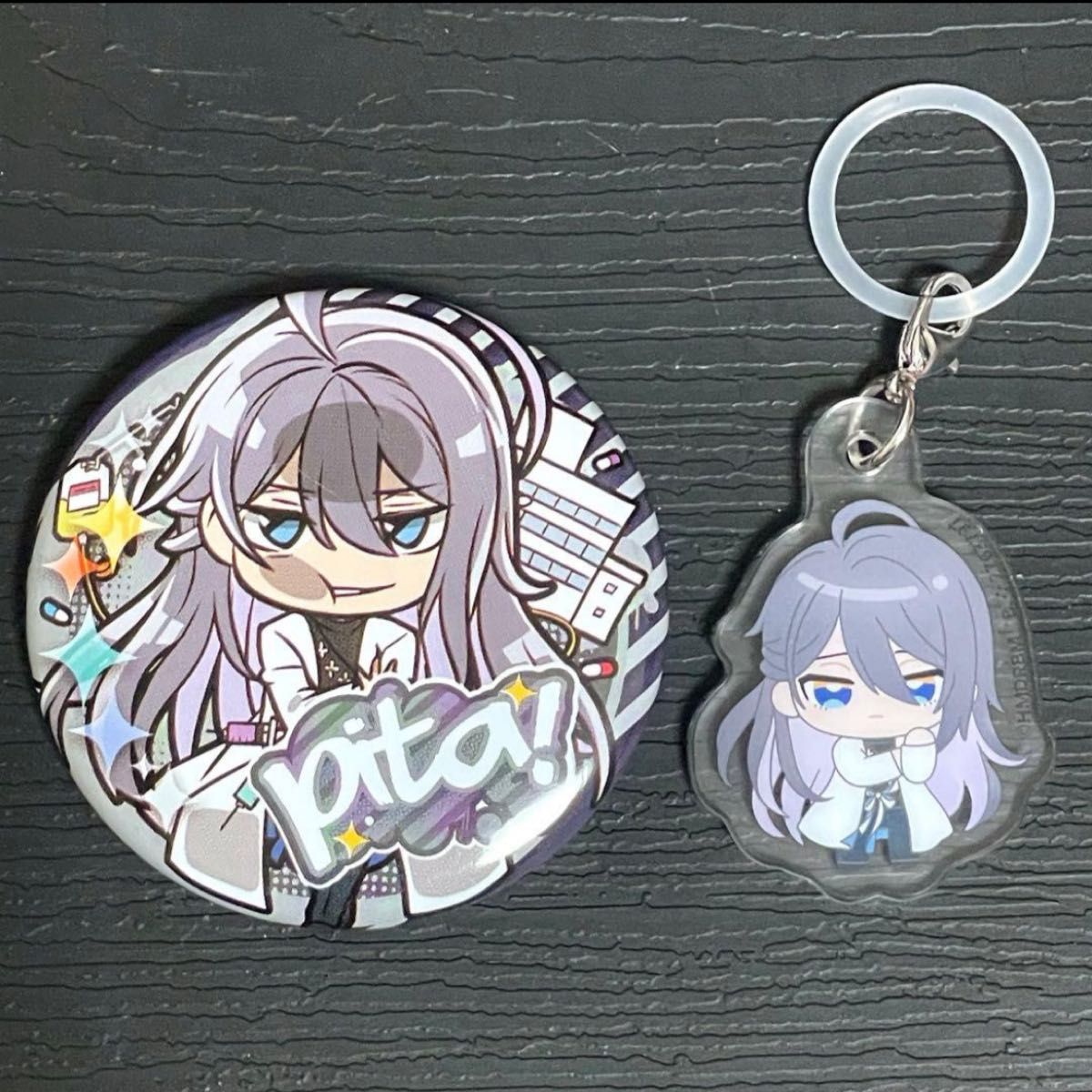 ヒプノシスマイク 麻天狼 神宮寺寂雷 キーホルダー タワレコ 缶バッジ