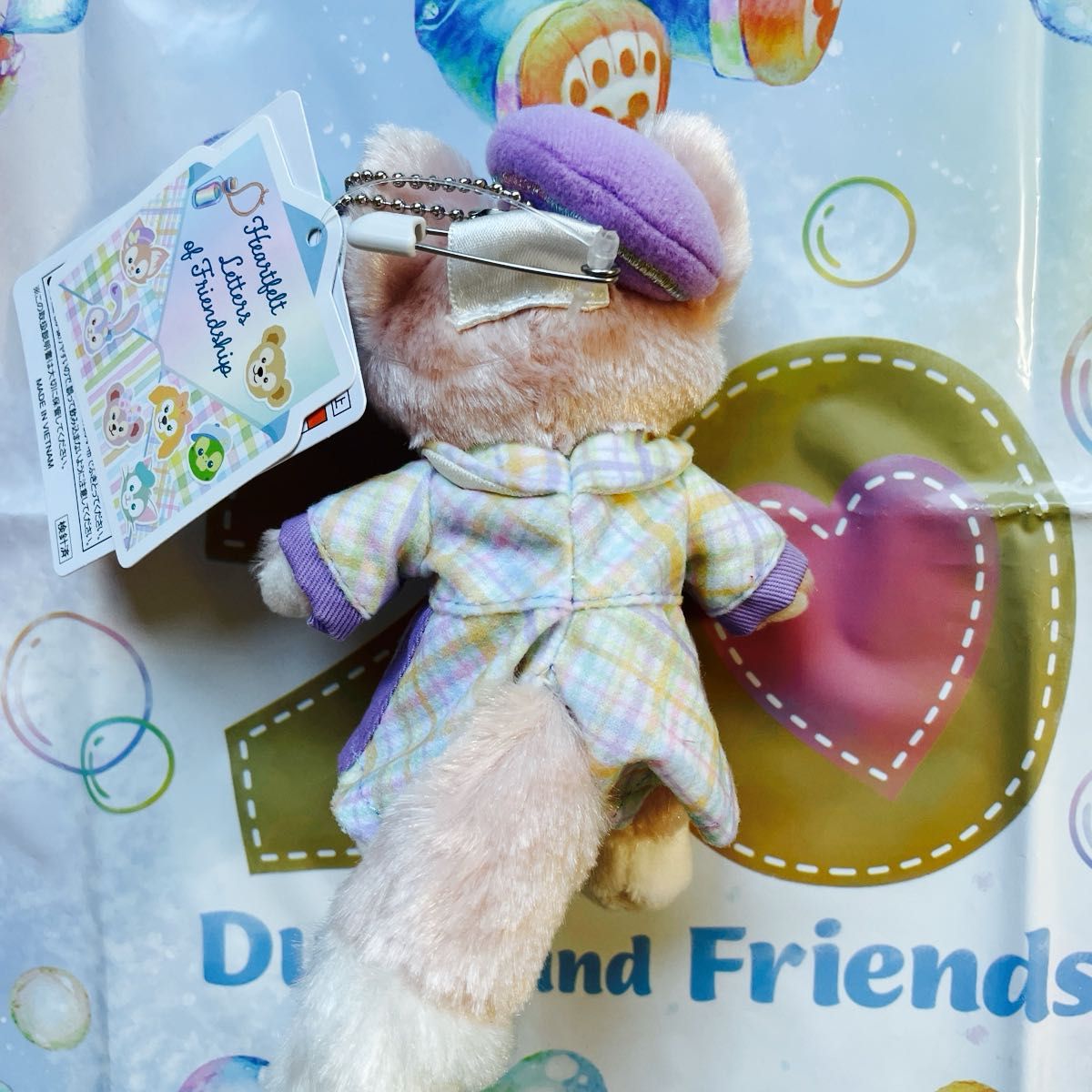 TDS ダッフィー＆フレンズ ハートフェルトレターズオブフレンドシップ