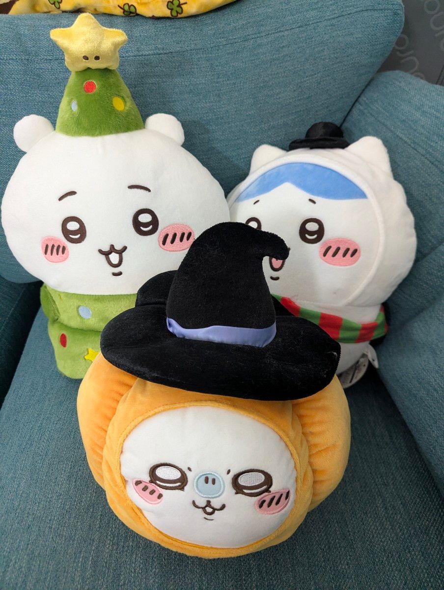 ちいかわ ハロウィン クリスマス ぬいぐるみ 3点セット｜Yahoo!フリマ