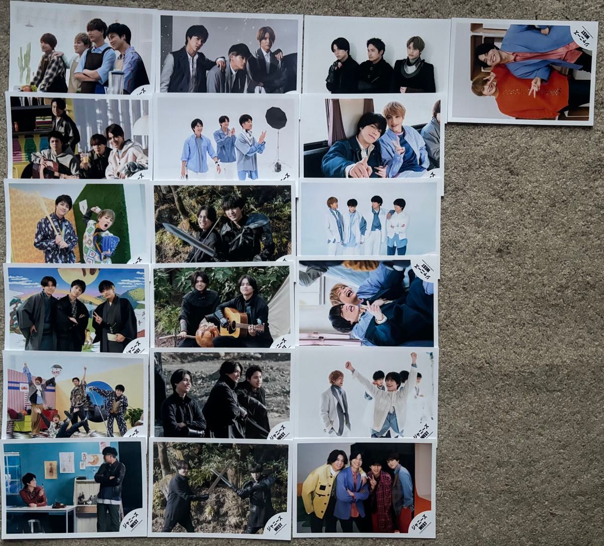 WEST. 公式写真 まとめ売り ジャニーズwest WEST 公式写真 集合 混合
