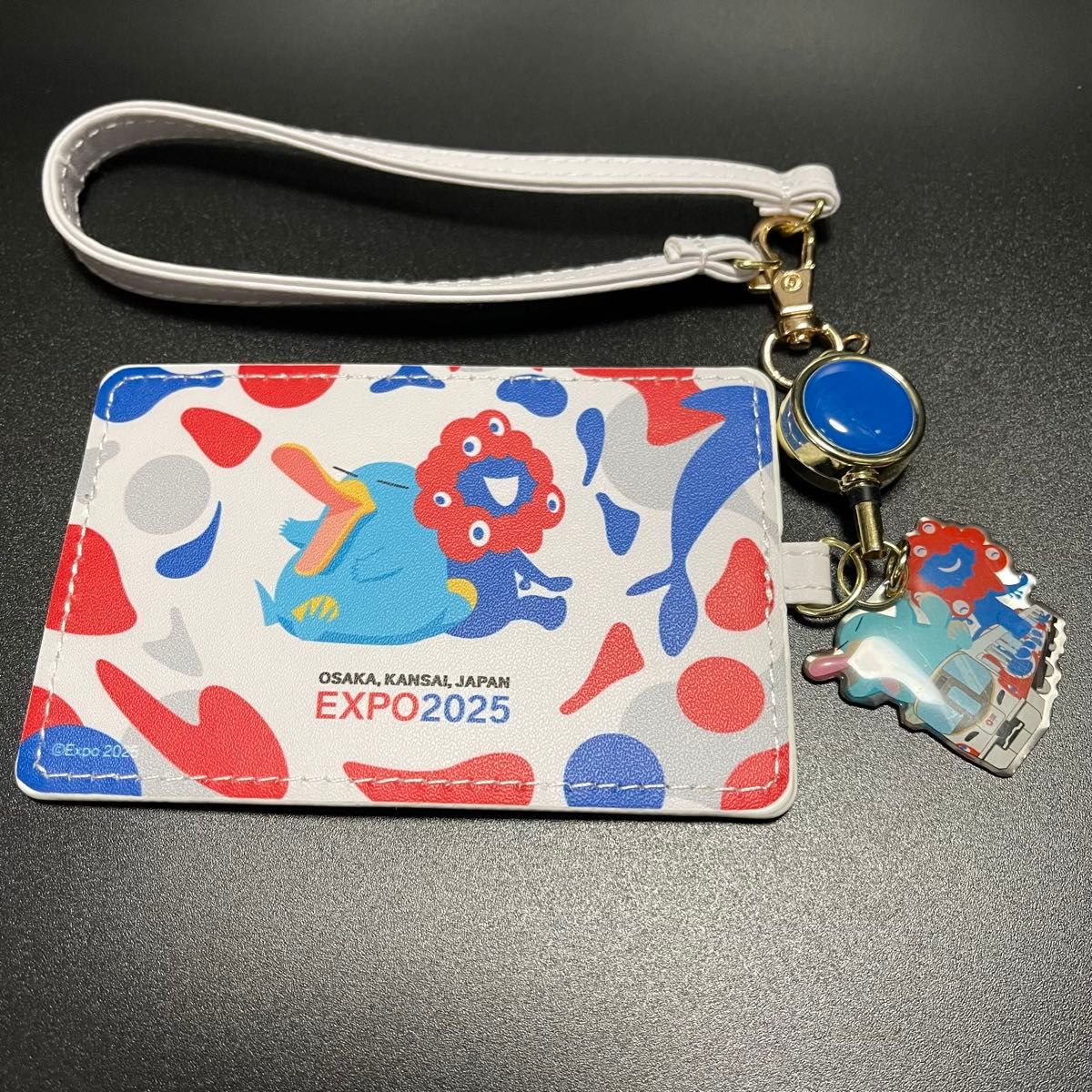 EXPO2025 ミャクミャク カモノハシのイコちゃん オリジナル合皮パス