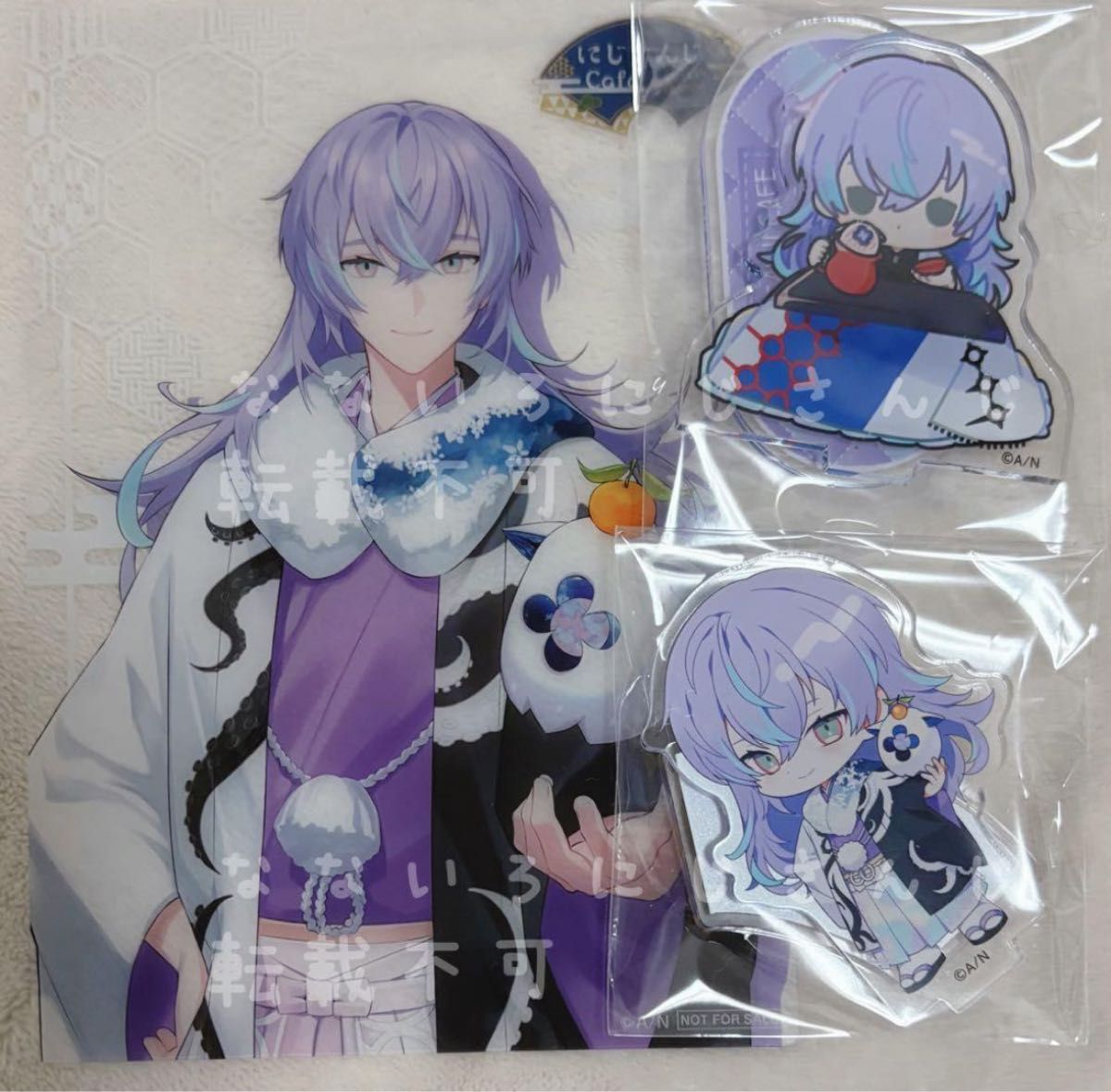 にじさんじ 星導ショウ スイパラ アクリルスタンド 缶バッジ クリア