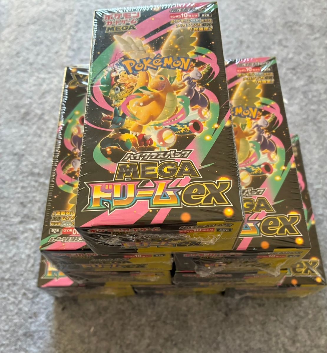 MEGAドリームex 計8BOX 【シュリンク付き】 ポケモンカードゲーム