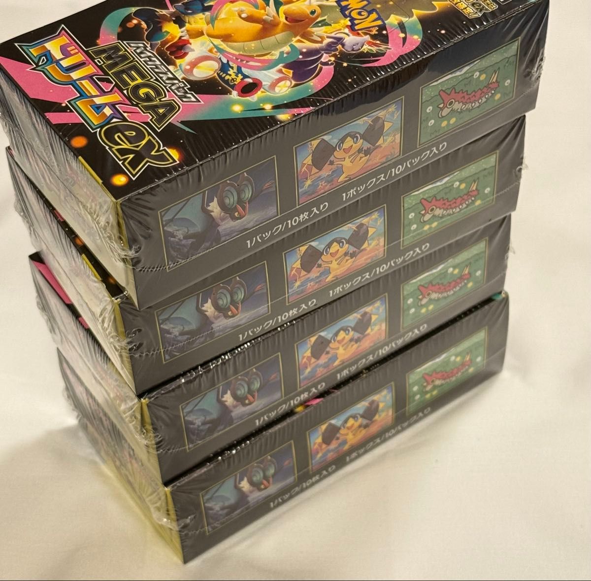 ポケカ販売実績有 ポケモンカード 新品未開封 4BOX シュリンク付き