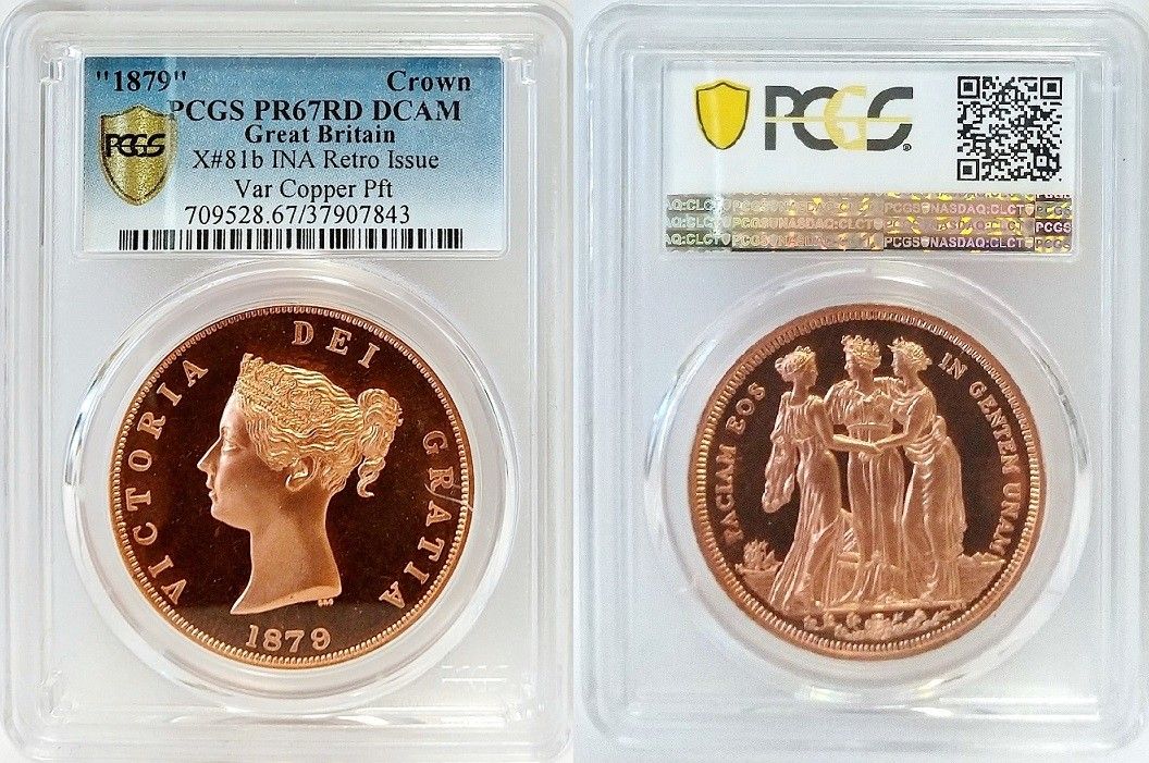 TOP POP ”1879” イギリス ビクトリア女王 スリーグレイセス クラウン