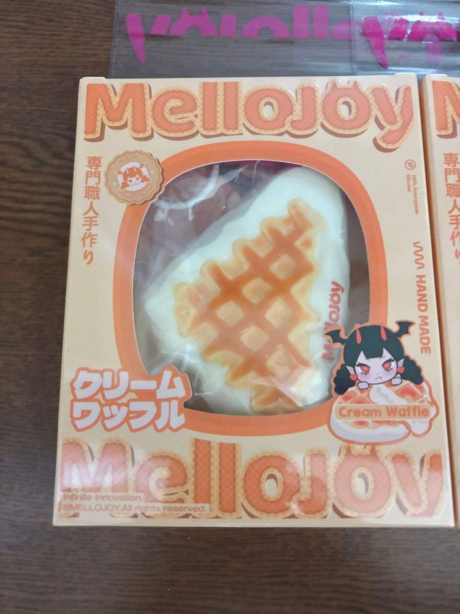 Mellojoy メロジョイ クリームワッフル さんかく&しかく(スクエア