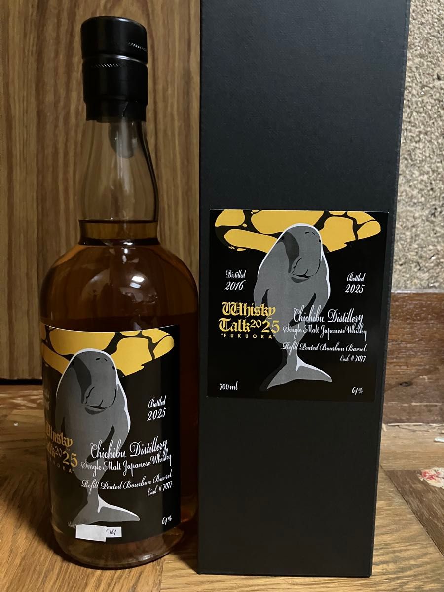 新品 ウイスキートーク福岡2025秩父 月と失われゆく動物#15 イチローズ