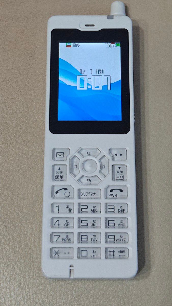 さとし様限定 中古品 FUJITSU WX01J A(F) PHS本体 ホワイト 50台セット