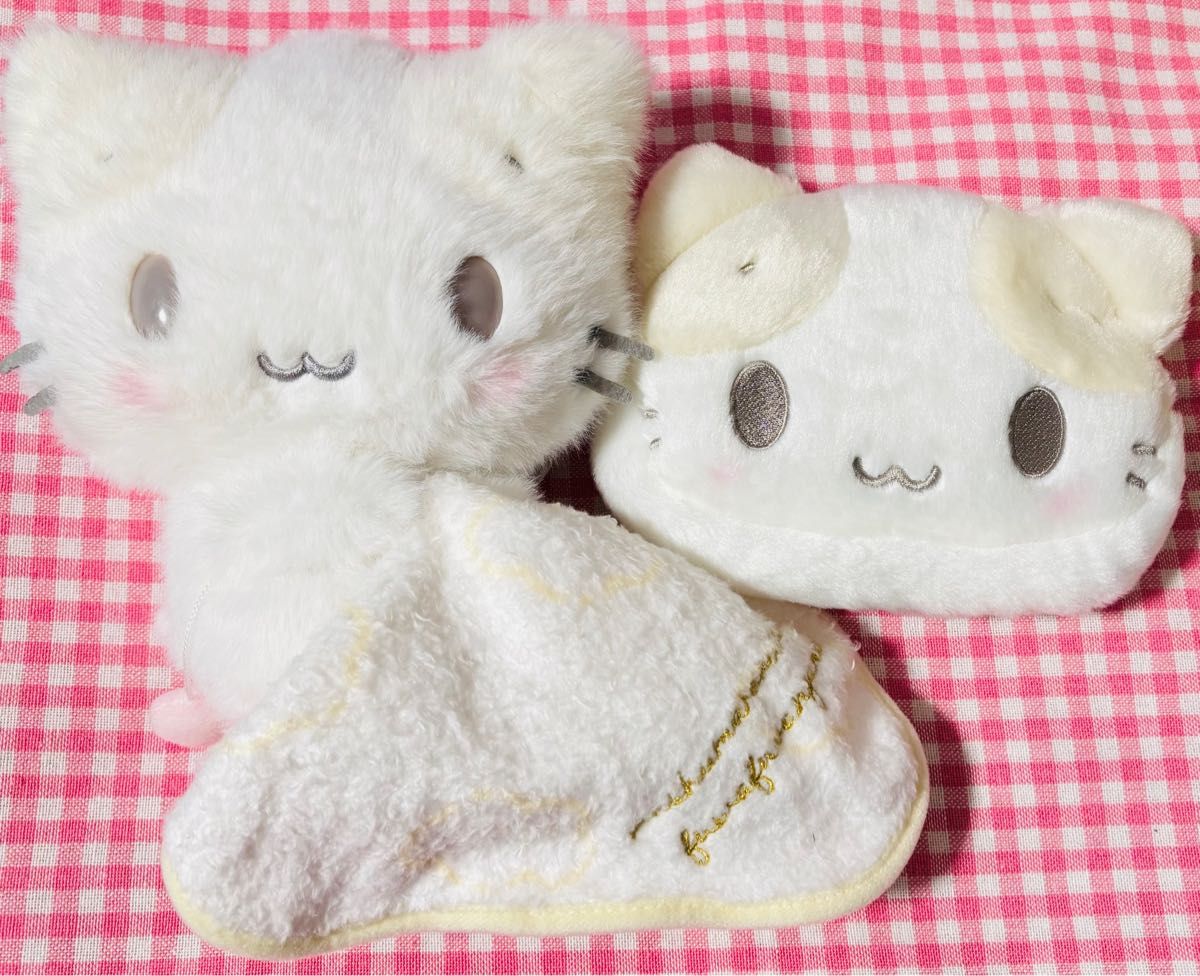 マシュマロみたいなふわふわにゃんこ サンリオ ぬいぐるみ しろふわ雲