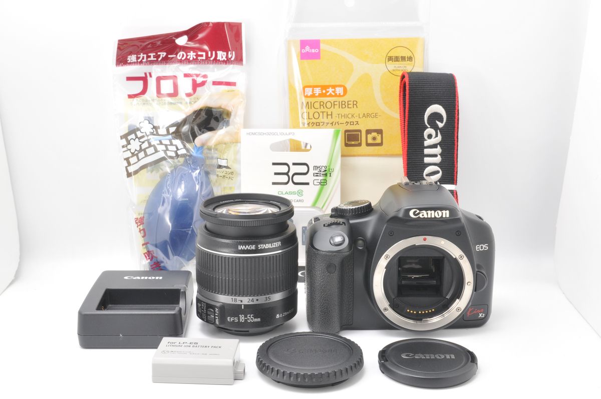 ✨ Canon EOS Kiss x2 一眼レフ カメラ スマホ転送 キヤノン EOS Kiss