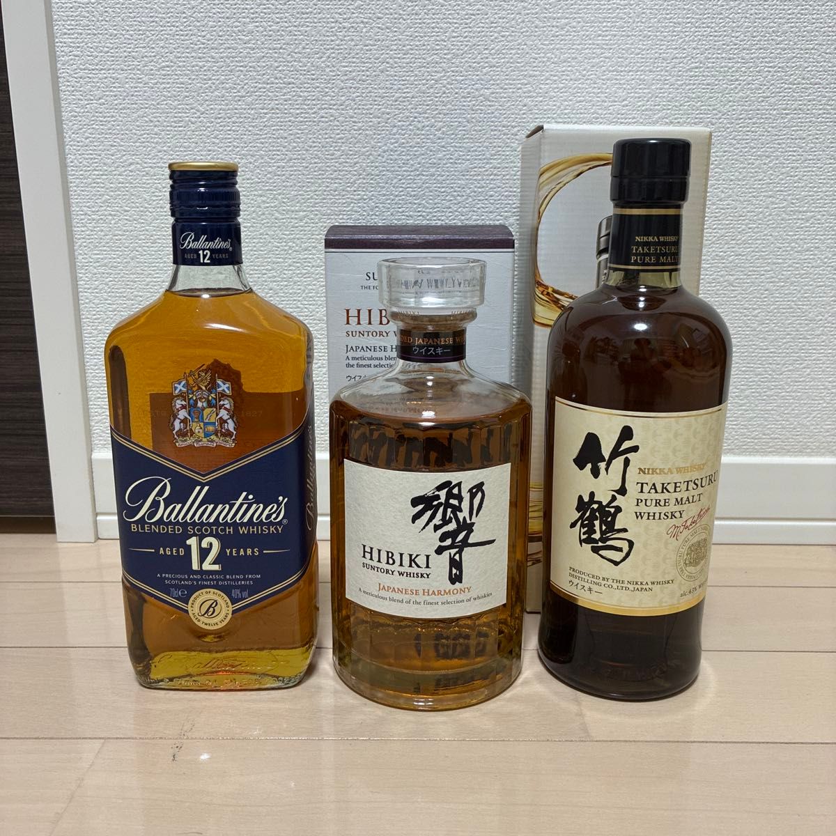 未開栓 サントリー 響 ジャパニーズ ハーモニー・バランタイン 12年