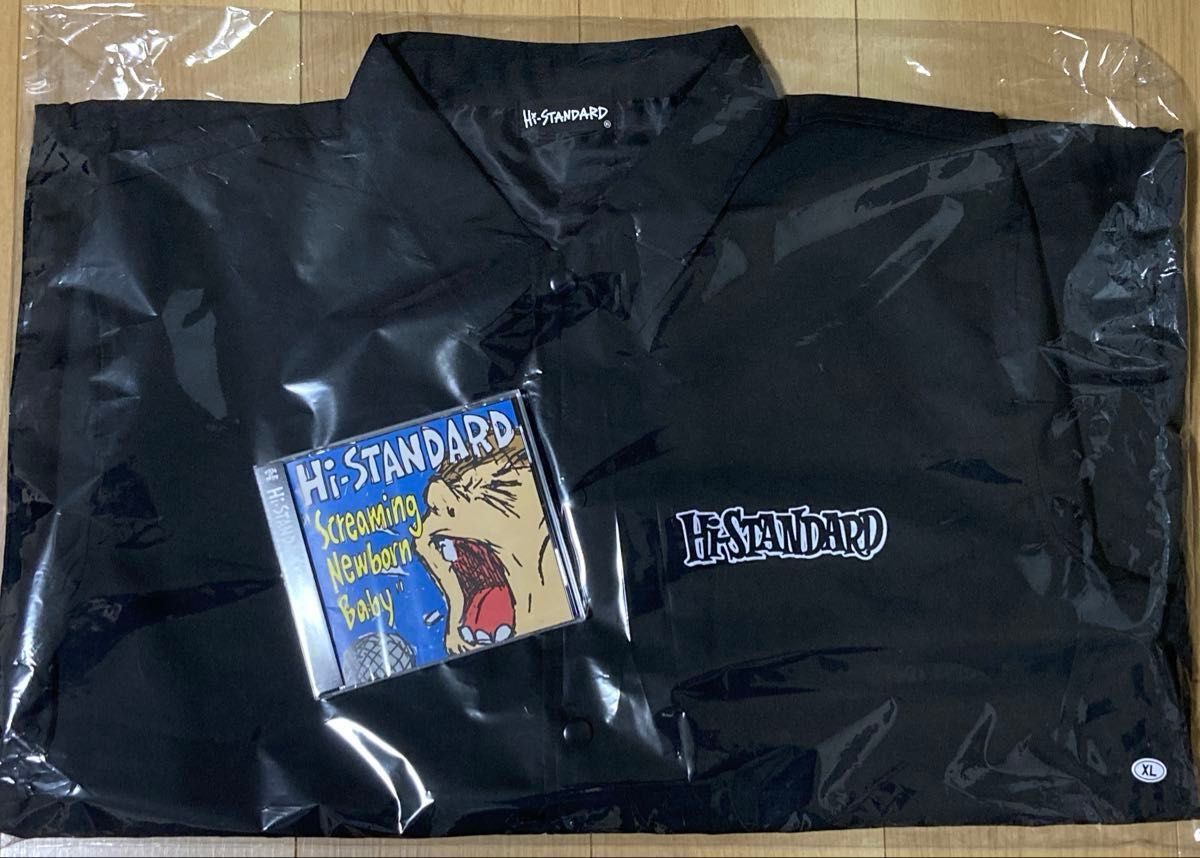 Hi-STANDARD コーチジャケット 黒 XL(未開封) New EP(未開封) セット