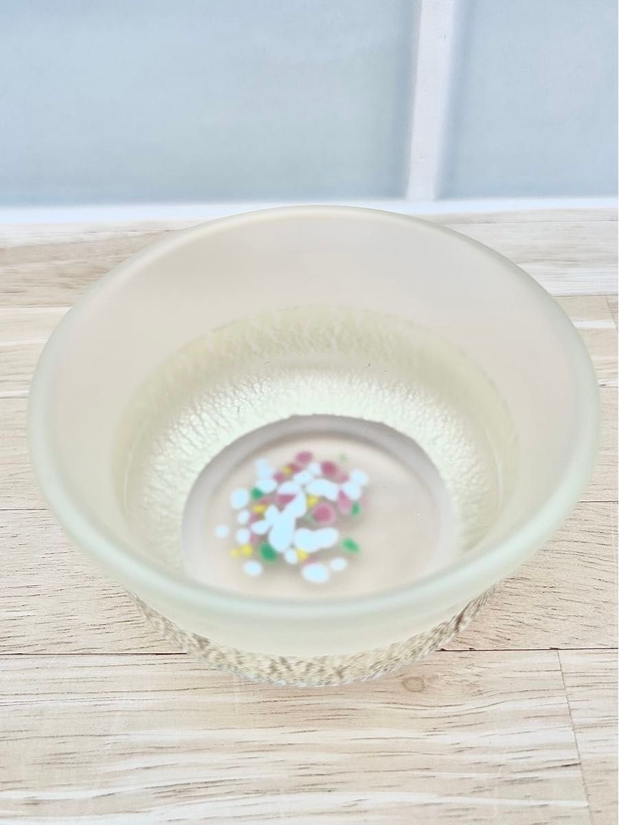 黒木国昭 金彩 鉢 ガラス 小鉢 向付 猪口 和食器 硝子 4点 まとめ売り