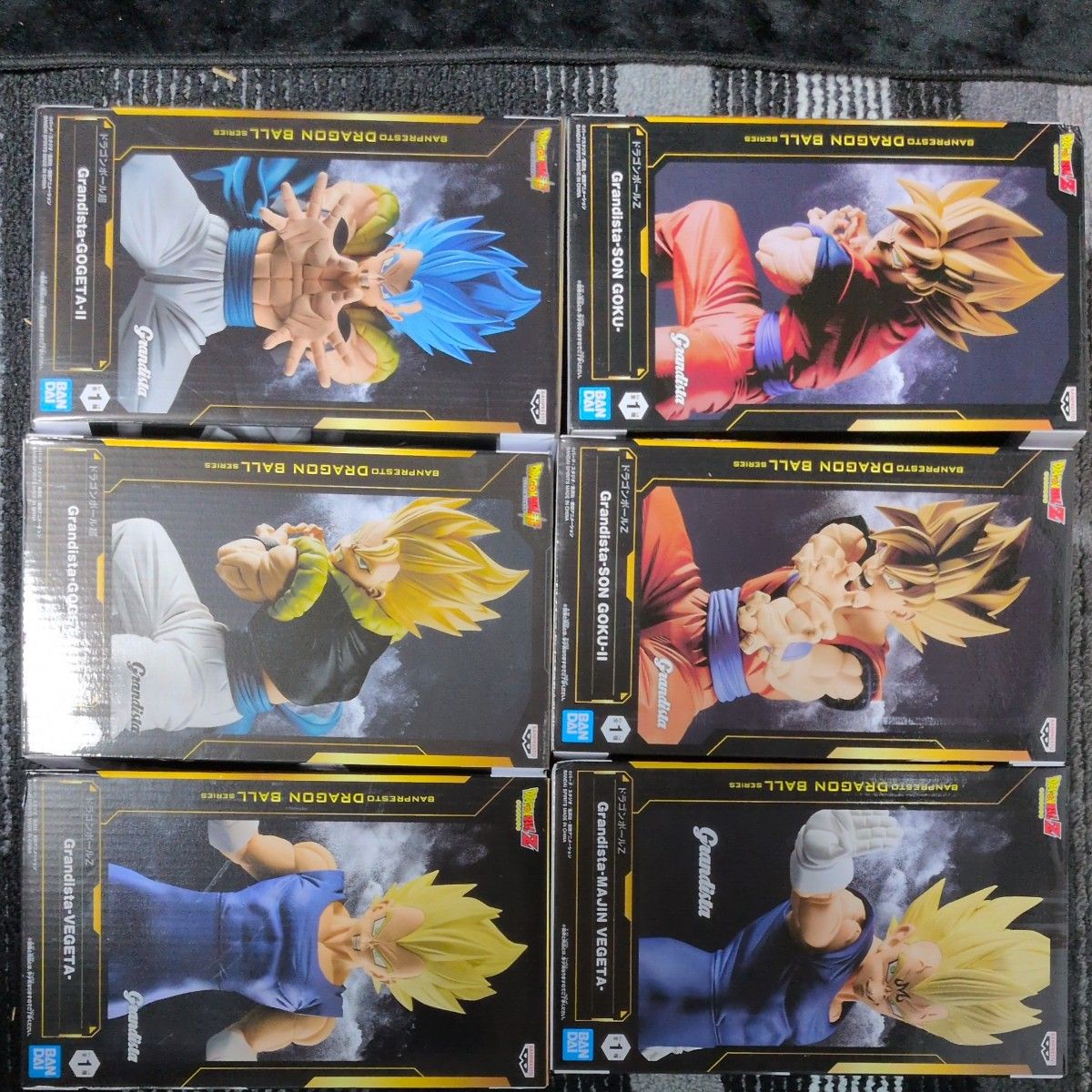 ドラゴンボール Grandista フィギュア 6体セット 孫悟空 ベジータ