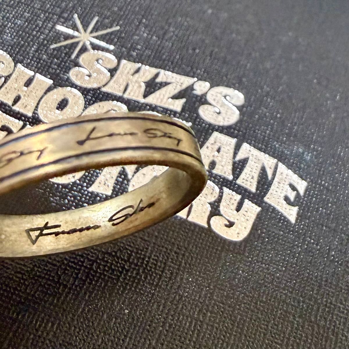 Stray kids SKZ'S CHOCOLATE FACTORY LoveSTAY 本国 ペンミ RING