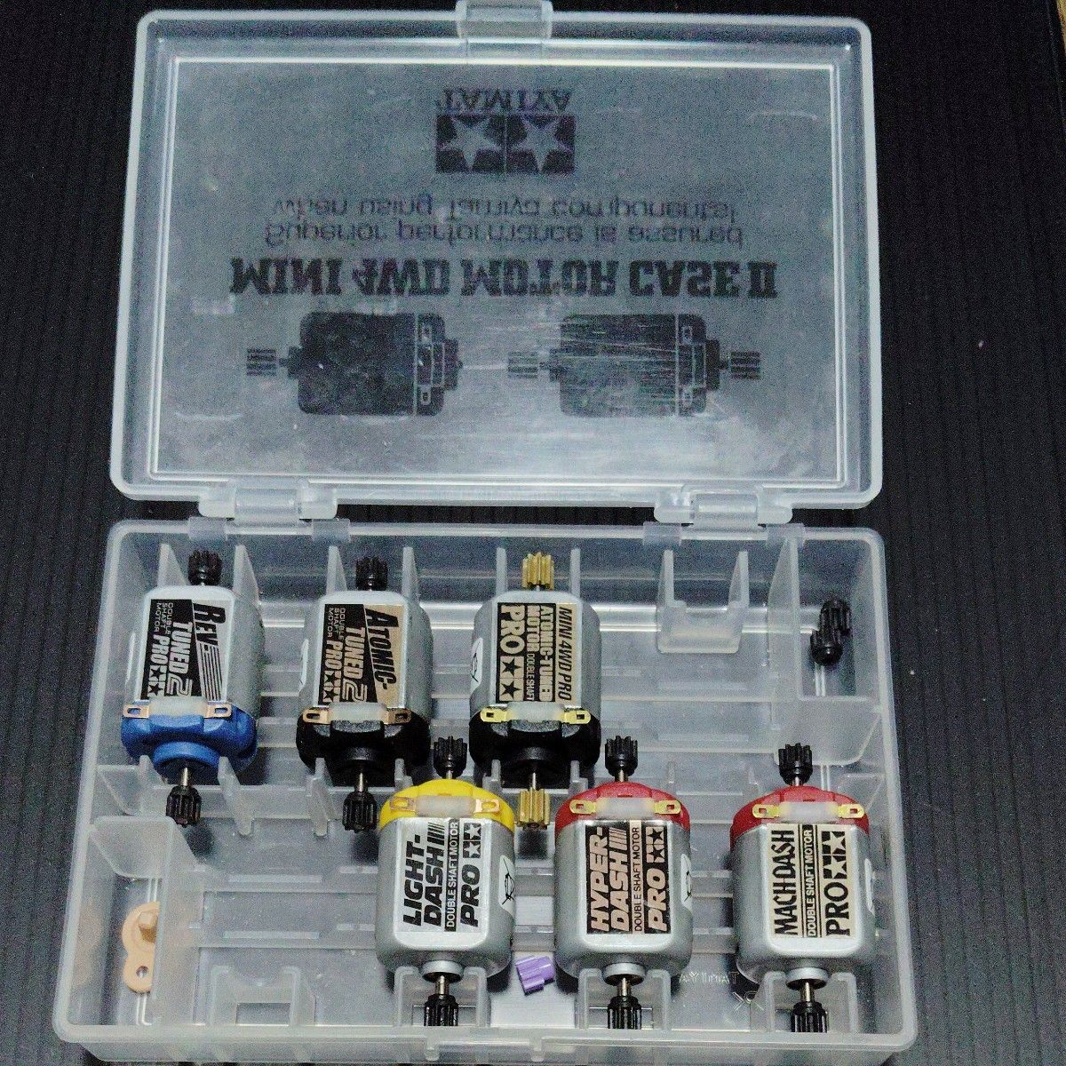 ミニ四駆 モーター(両軸用)6個セット マッハダッシュ ハイパーダッシュ