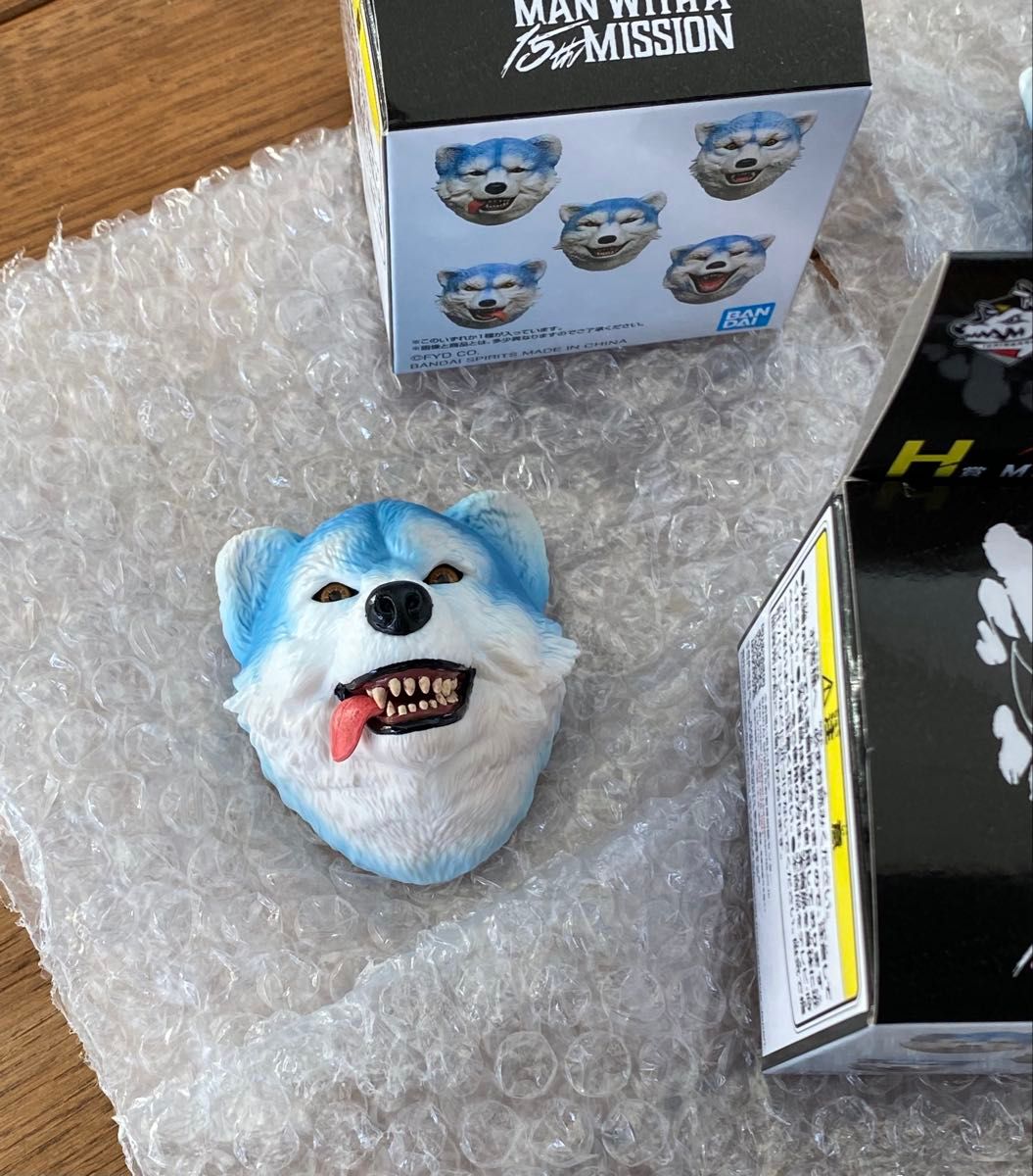 MAN WITH A MISSION 一番くじ H賞 フェイスマグネット 4種 MAN WITH A