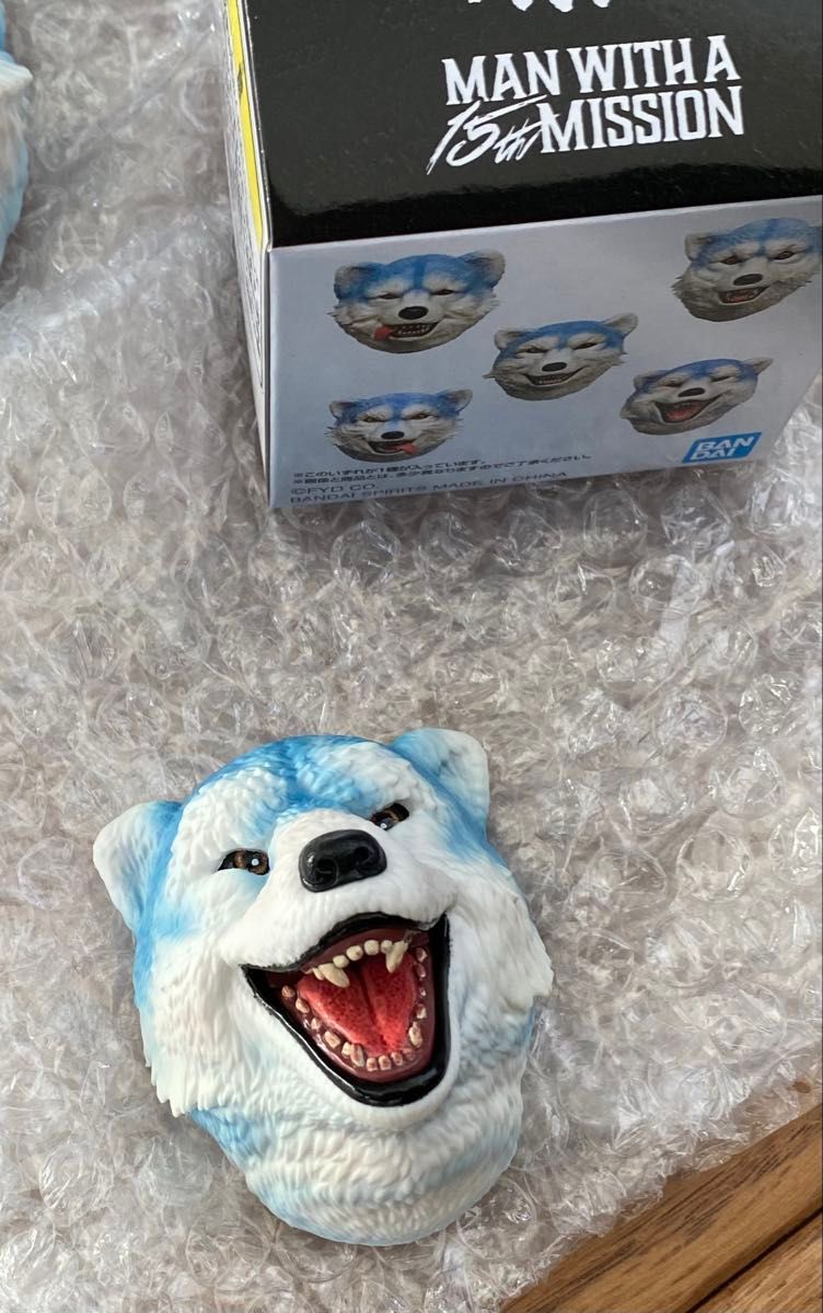 MAN WITH A MISSION 一番くじ H賞 フェイスマグネット 4種 セミ