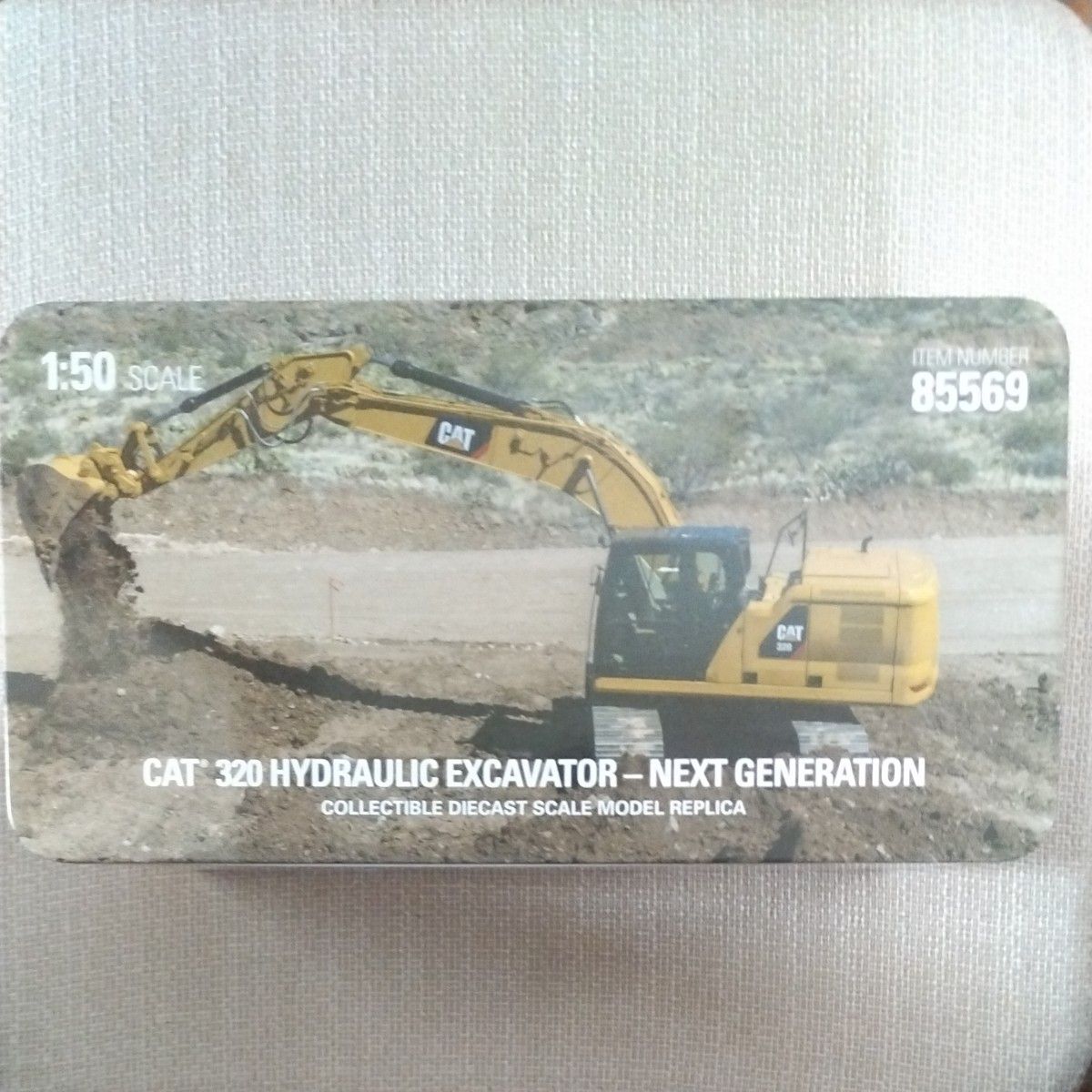 ダイキャストマスター 1/50 Cat 320 油圧ショベル (Next Generation