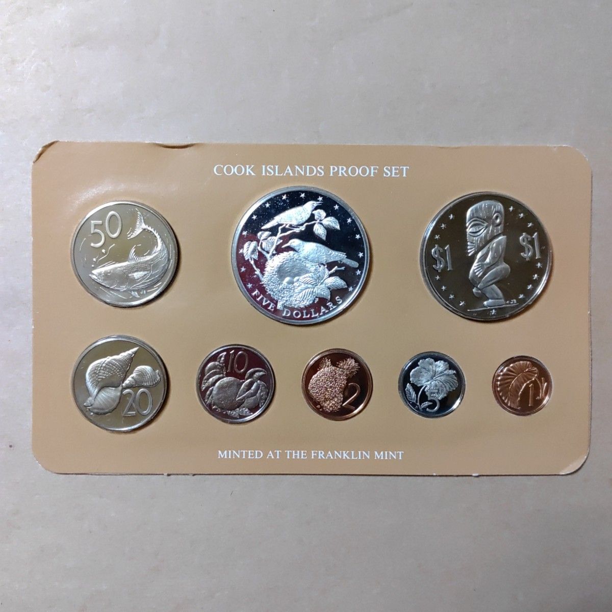 COOK ISLANDS PROOF SET クック諸島 プルーフセット 1978年