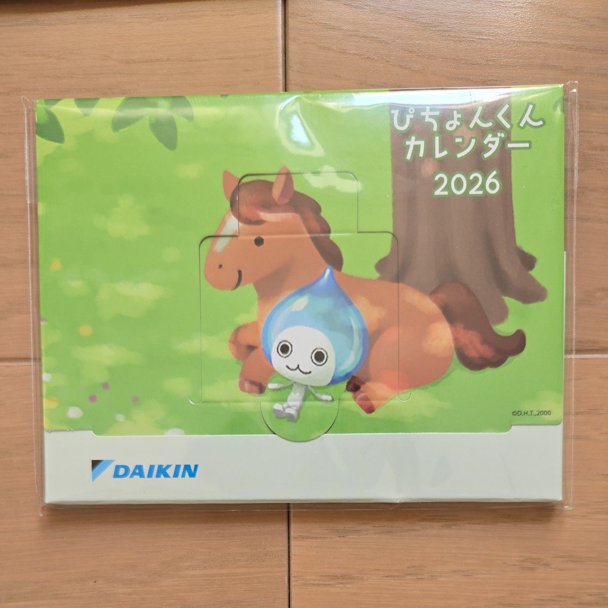 ダイキン 2026年 ぴちょんくんカレンダー 卓上カレンダー スケジュール