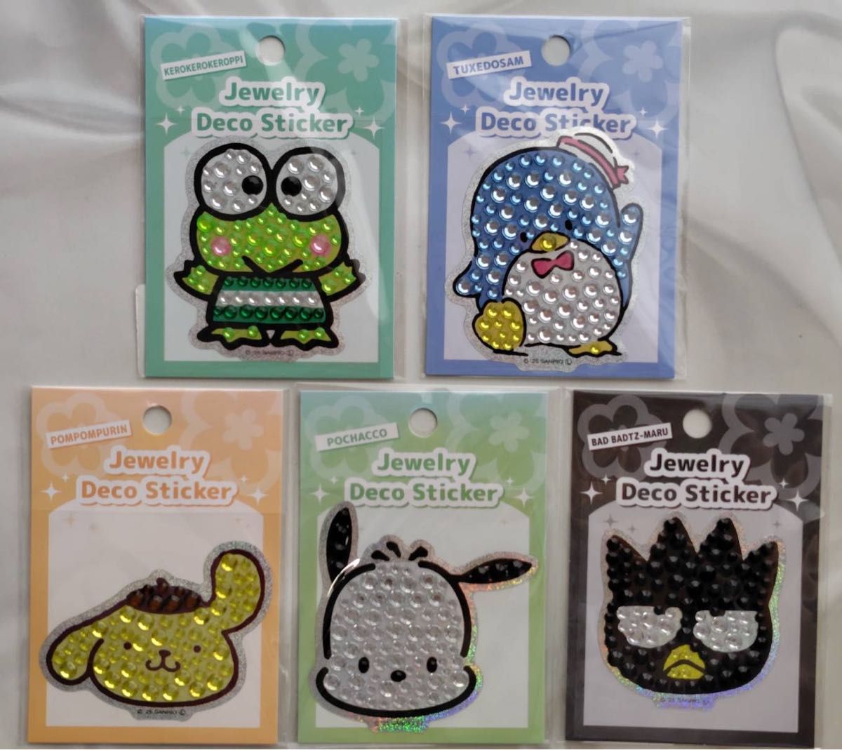 新品未開封サンリオジュエリーデコステッカー10点セット｜Yahoo!フリマ