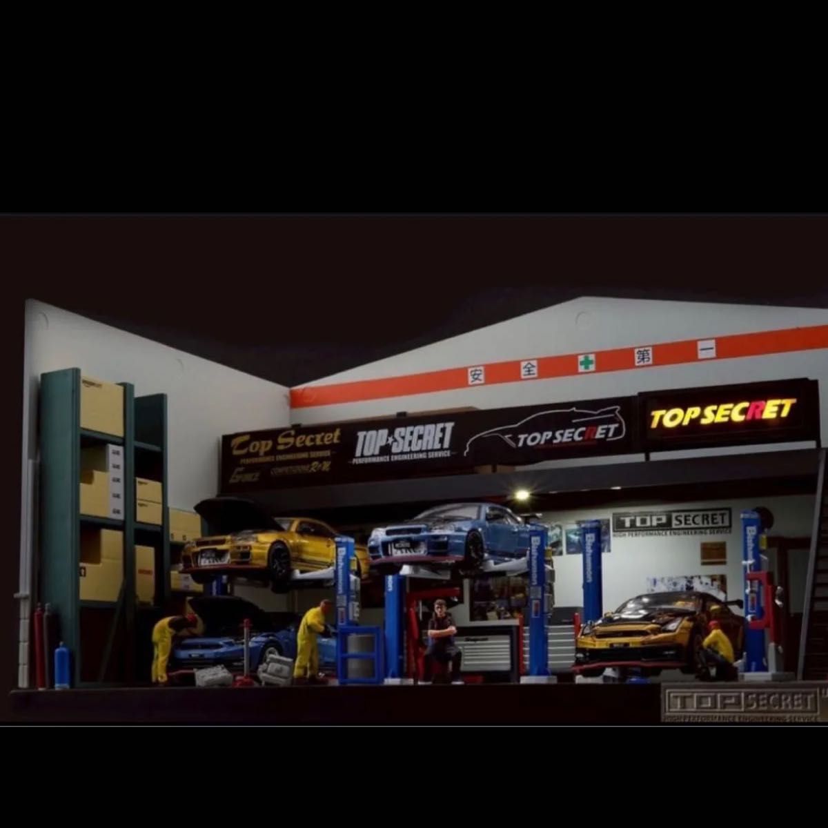 東京オートサロン2026 TOPSECRET DIORAMA ジオラマセット｜Yahoo