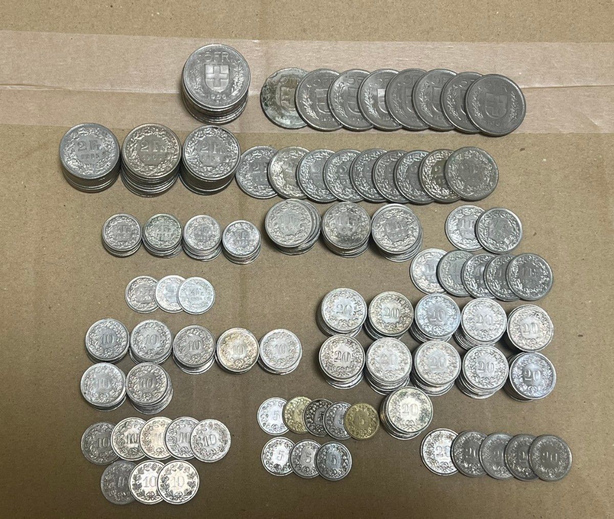 スイス257 7フラン（50846円分）外国コイン 硬貨 古銭 コレクション