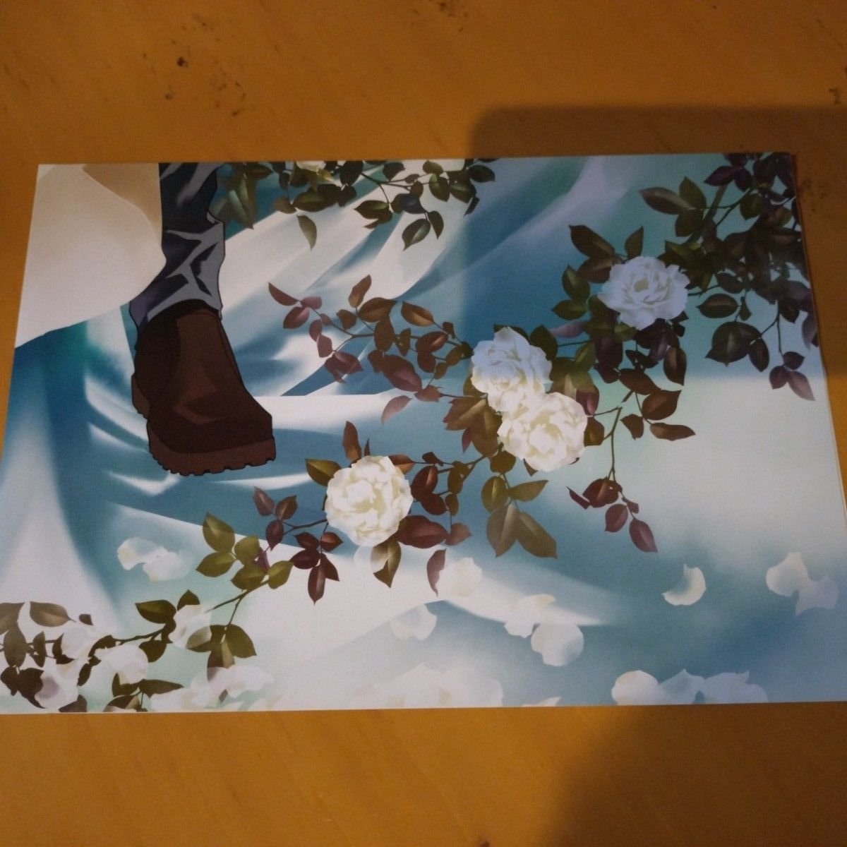 新機動戦士ガンダムW 月刊ガンダムエース B2ポスター ヒイロ リリーナ