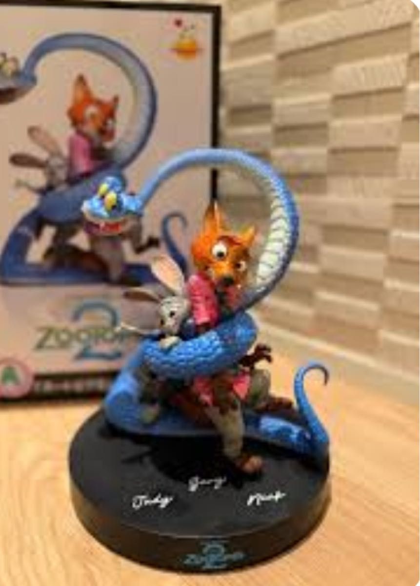 ズートピア2 Happyくじ ハッピーくじ A賞 ポスターフィギュア 新品未