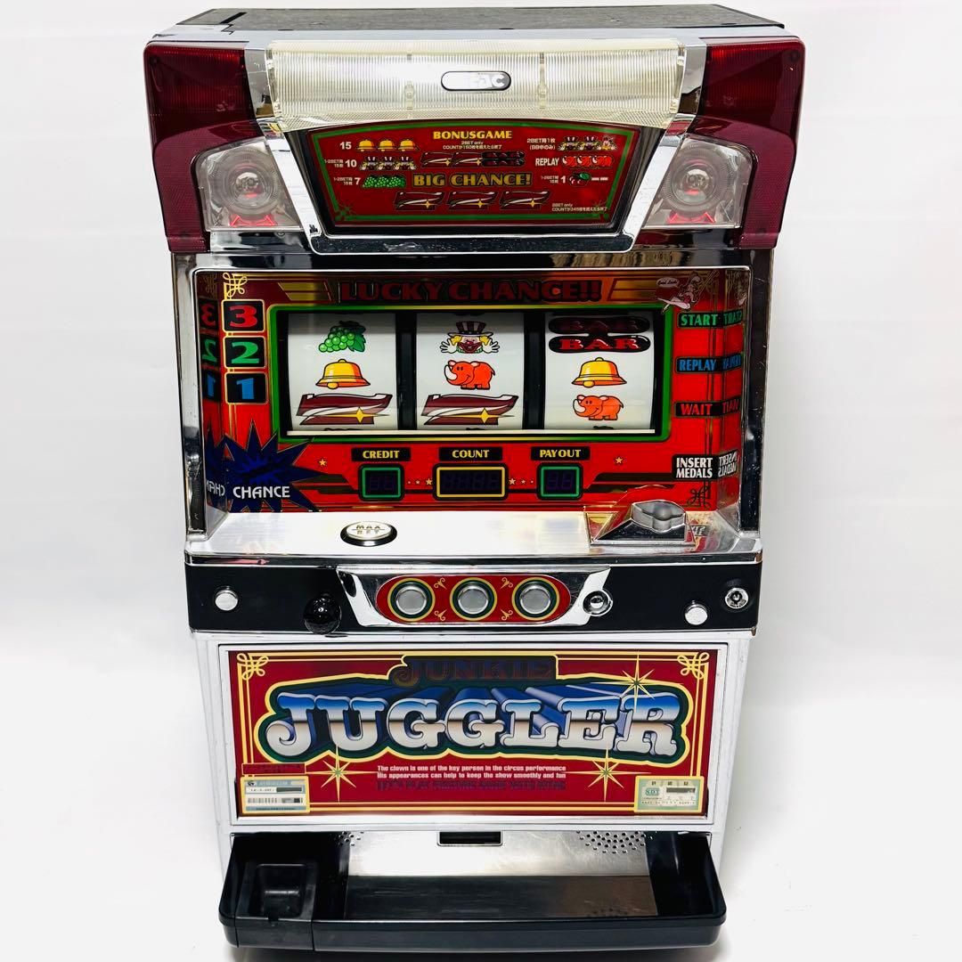 名機 5号機 ジャンキージャグラーⅢ コイン 不要機 無段階ボリューム