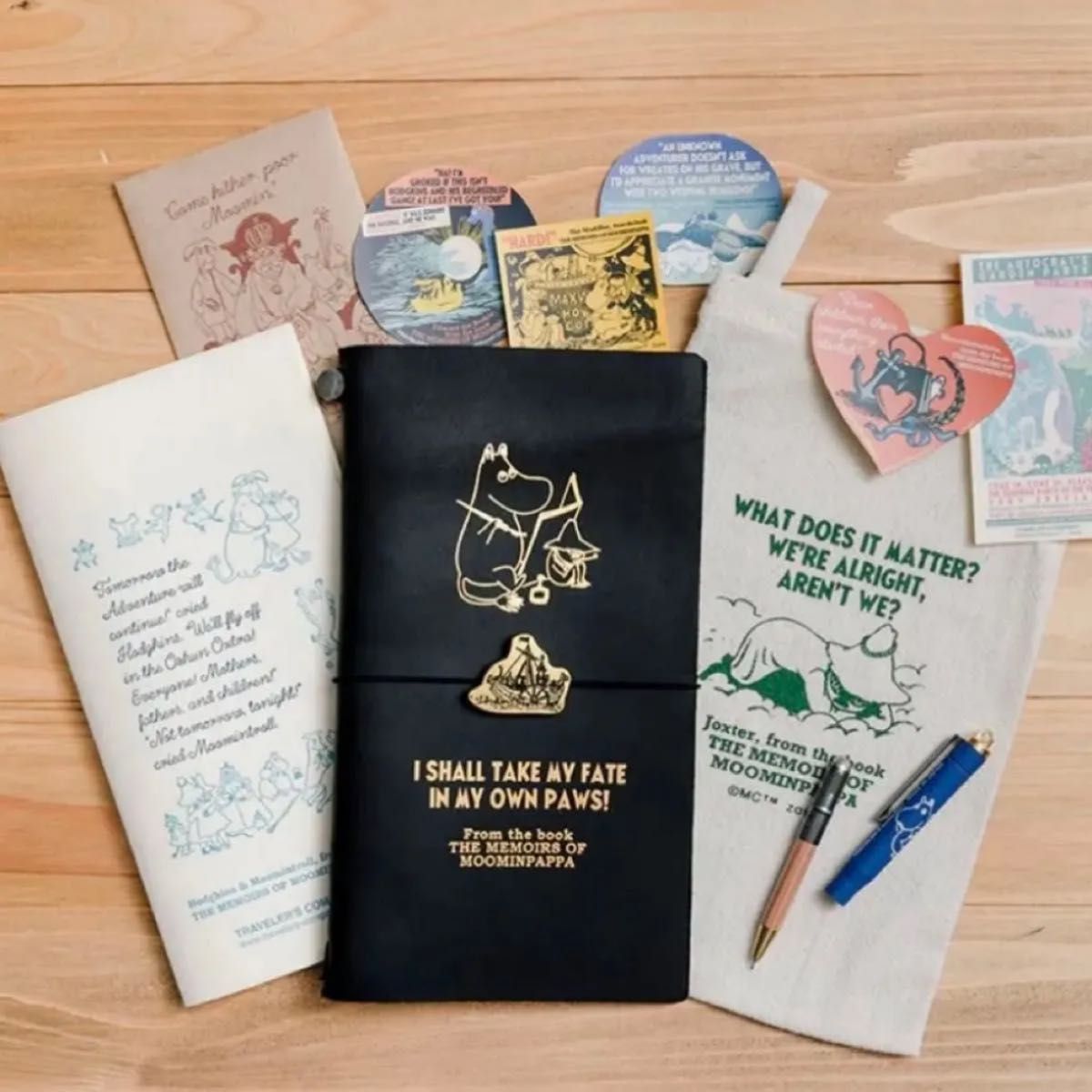 トラベラーズノート 限定セット MOOMIN パパの思い出 抽選販売品