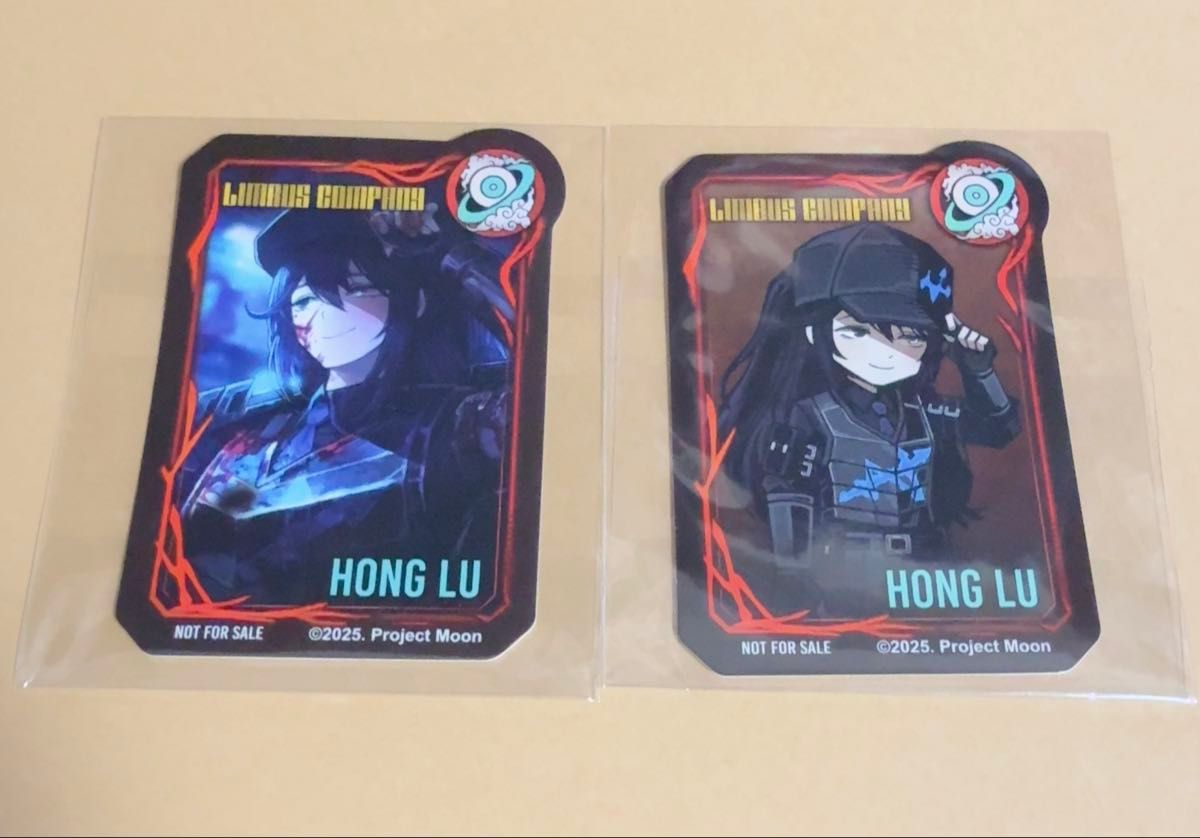 LimbusCompany リンバスカンパニー アニメイト特典人格編成風シール