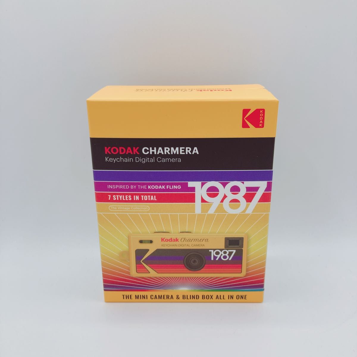 Kodak Charmera チャーメラ レッド 赤 トイカメラ キーホルダー型