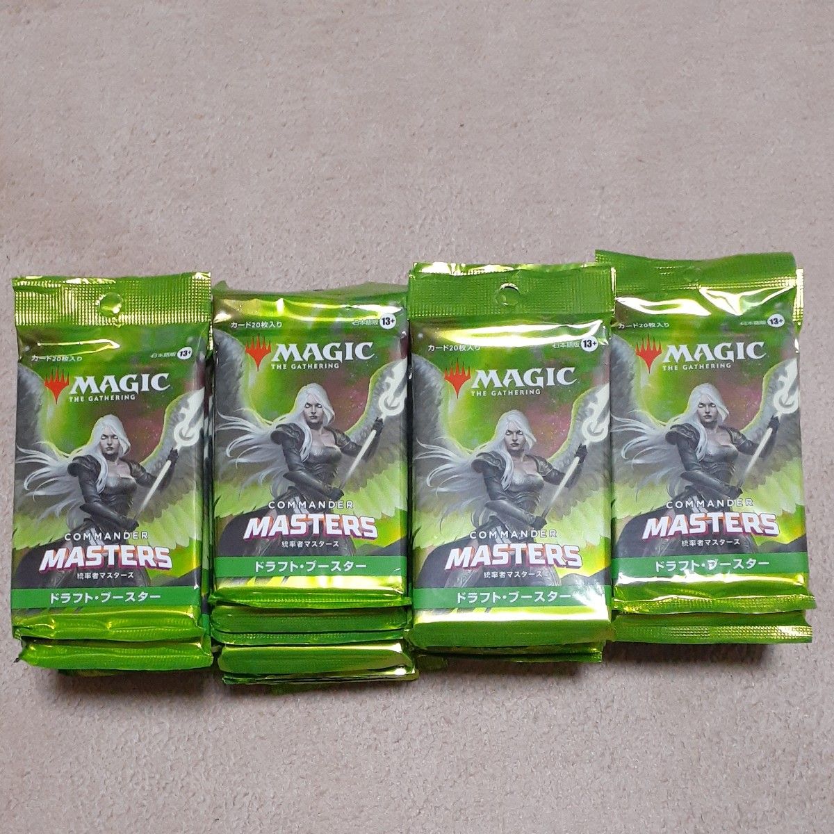 統率者マスターズ ドラフト・ブースター 未開封38パック 日本語版 MTG