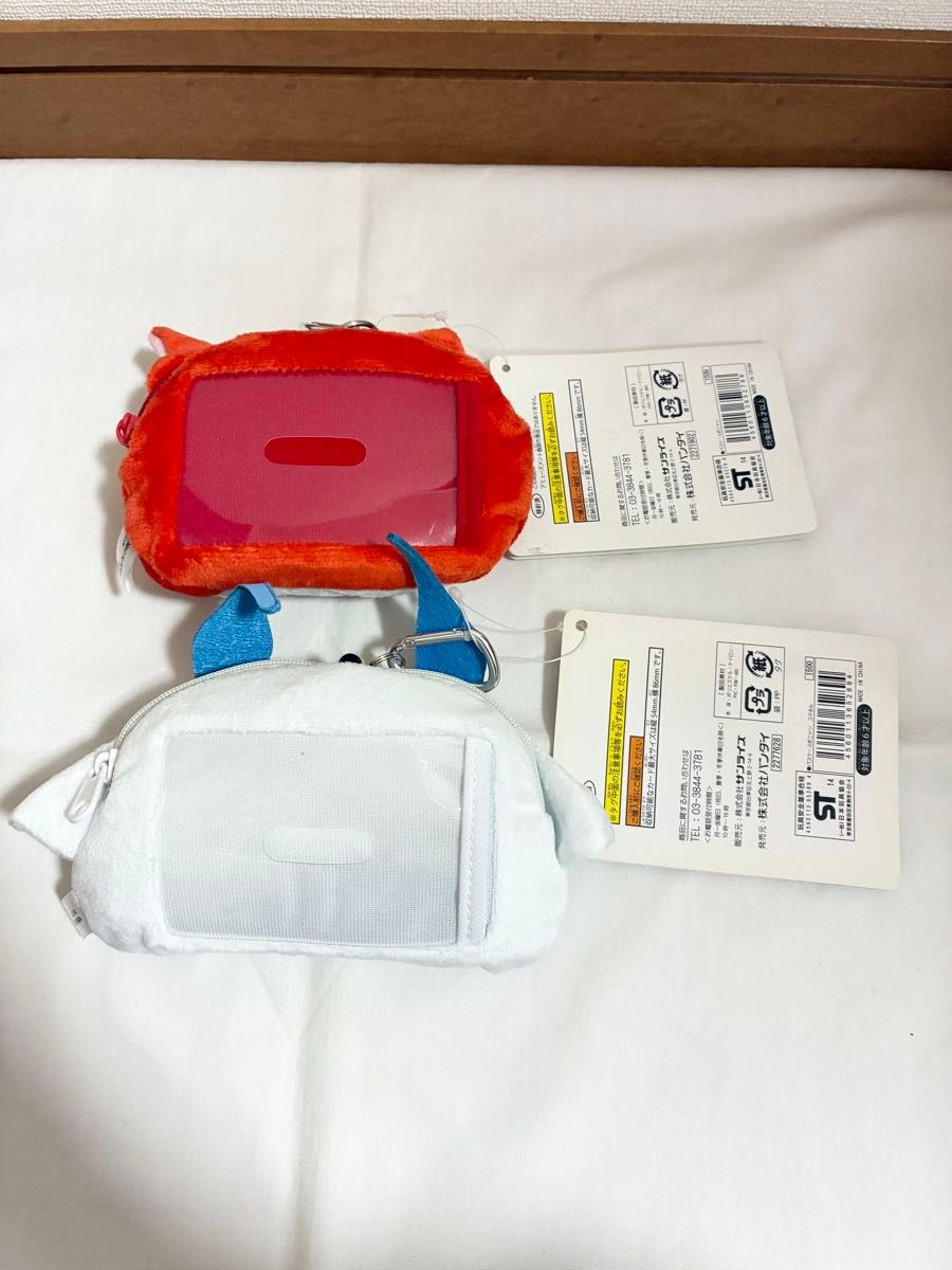 妖怪ウォッチ パスケースだニャン 2種 2点 ジバニャン コマさん パス