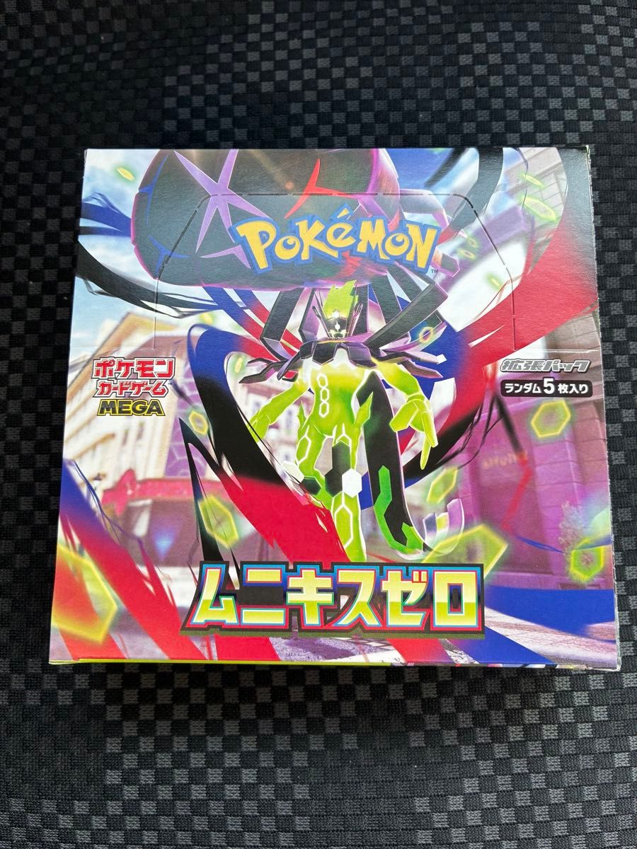 ムニキスゼロ 未開封 シュリンクなし ポケモンカードゲーム 1BOX