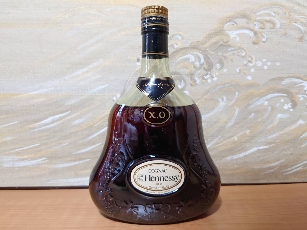 □即決□古酒 ヘネシー xo 金キャップ グリーンボトル 700ml 未開栓