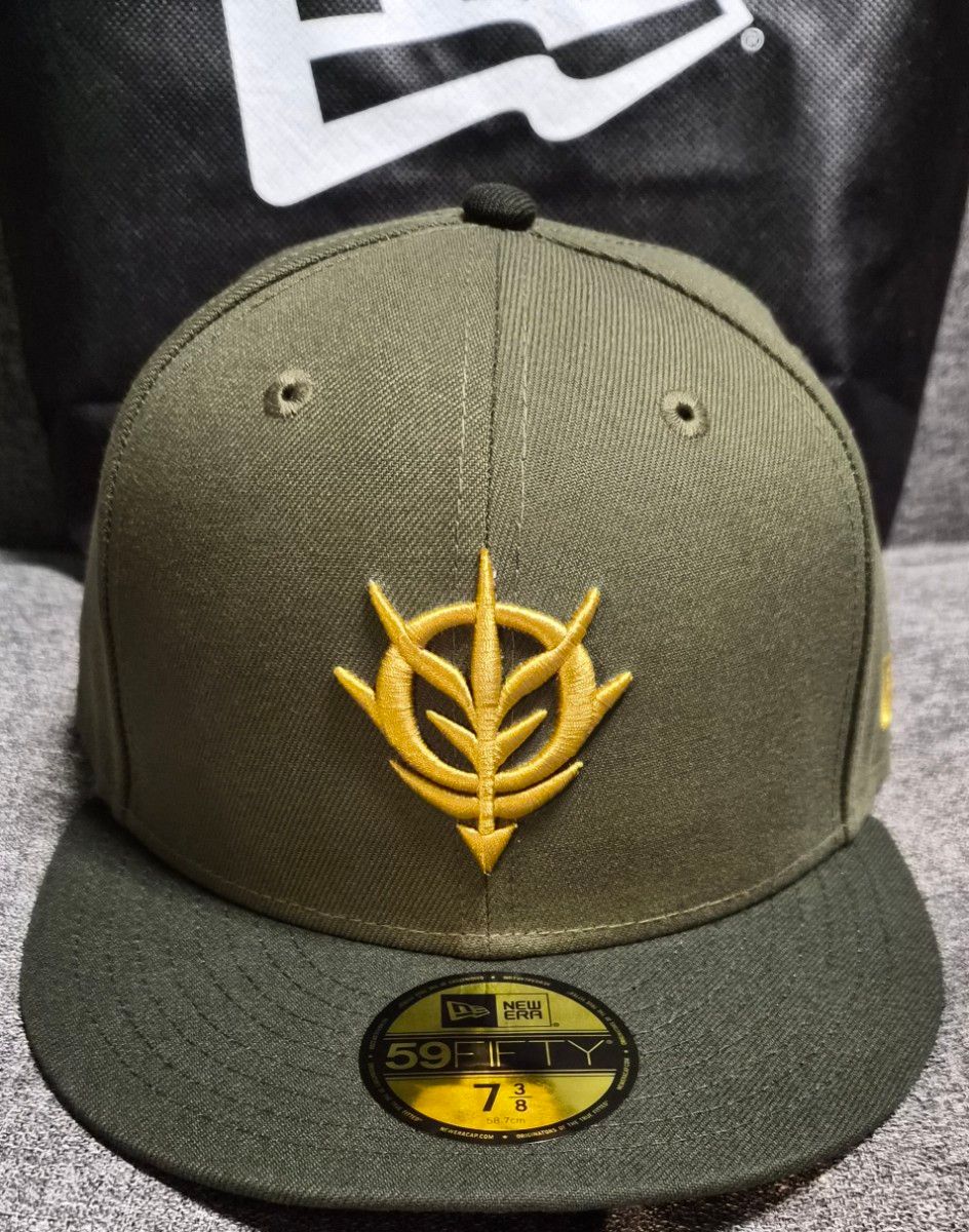 NEW ERA 59FIFTY オリーブキャップ 7 3/8 ガンダム ジオン軍 NEW ERA