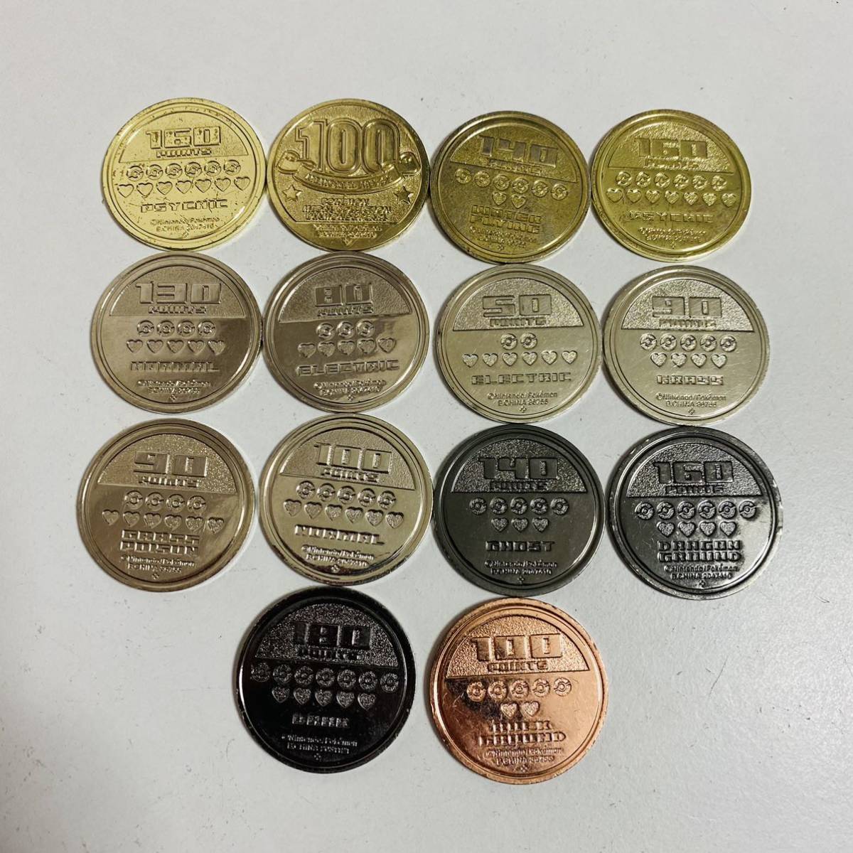 Yahoo!オークション - ポケモンメダルコレクション 14枚セット ギャラ